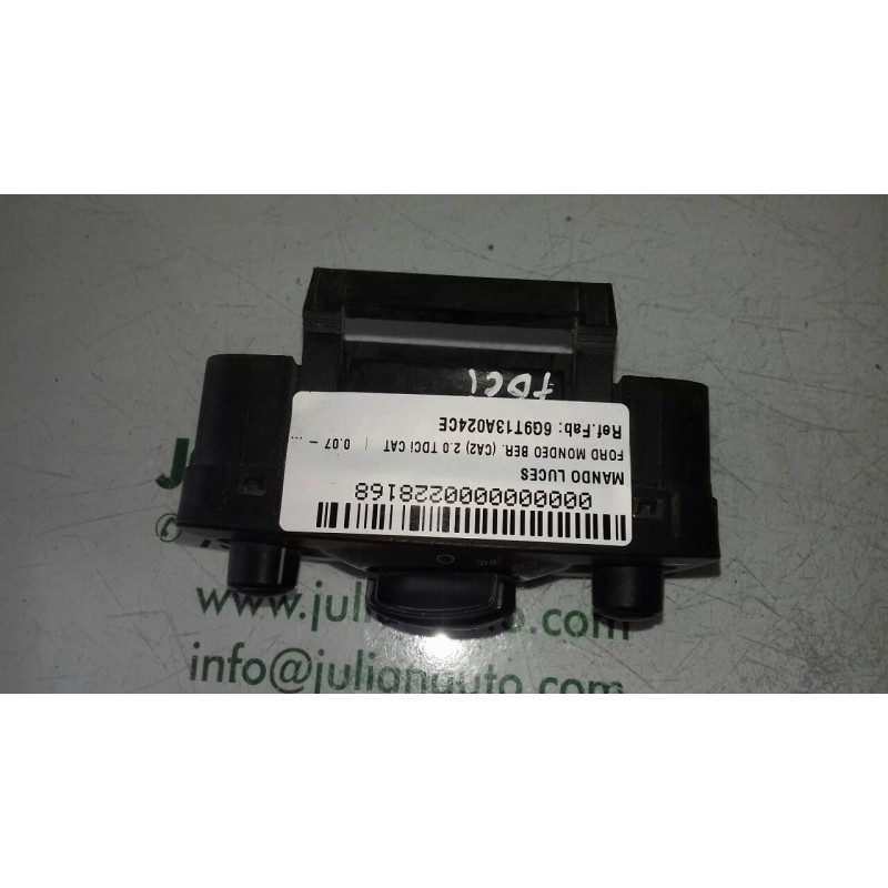 Recambio de mando luces para ford mondeo ber. (ca2) 2.0 tdci cat referencia OEM IAM 6G9T13A024CE 04066444 