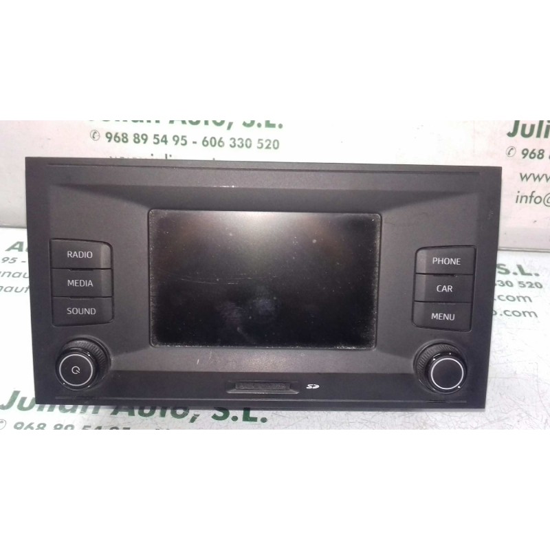 Recambio de sistema audio / radio cd para seat leon st (5f8) reference referencia OEM IAM 5F0035888A A2C90839402 BLUETOOTH