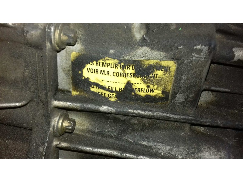 Recambio de caja cambios para renault laguna ii (bg0) authentique referencia OEM IAM PK6018  6 VELOCIDADES