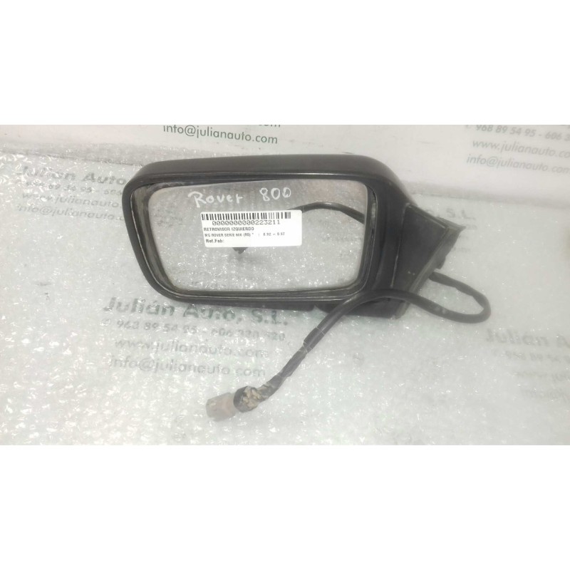 Recambio de retrovisor izquierdo para mg rover serie 800 (rs) referencia OEM IAM   ELECTRICO