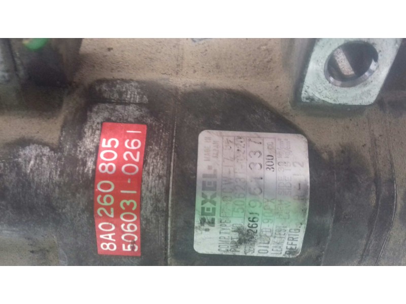 Recambio de compresor aire acondicionado para audi 80 avant básico berlina referencia OEM IAM 8A0260805 DCW17 ZEXEL