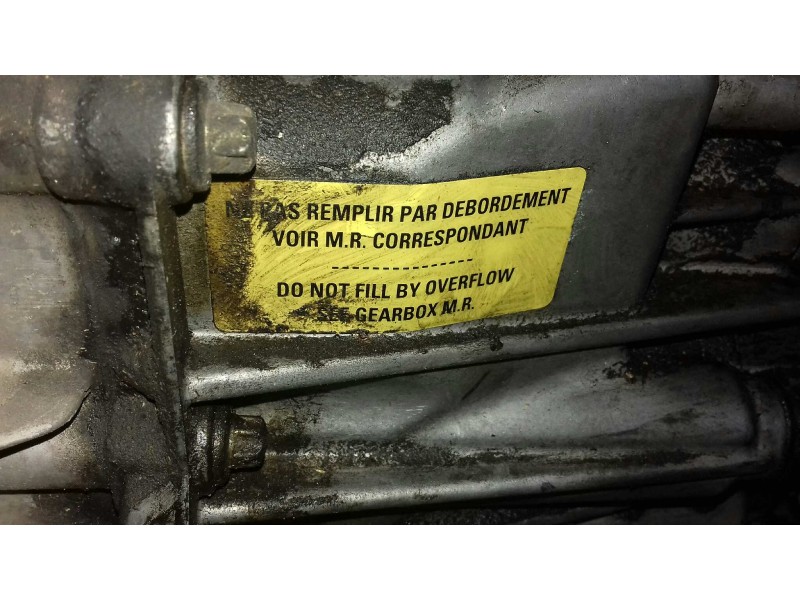 Recambio de caja cambios para renault laguna ii (bg0) authentique referencia OEM IAM PK6018  6 VELOCIDADES