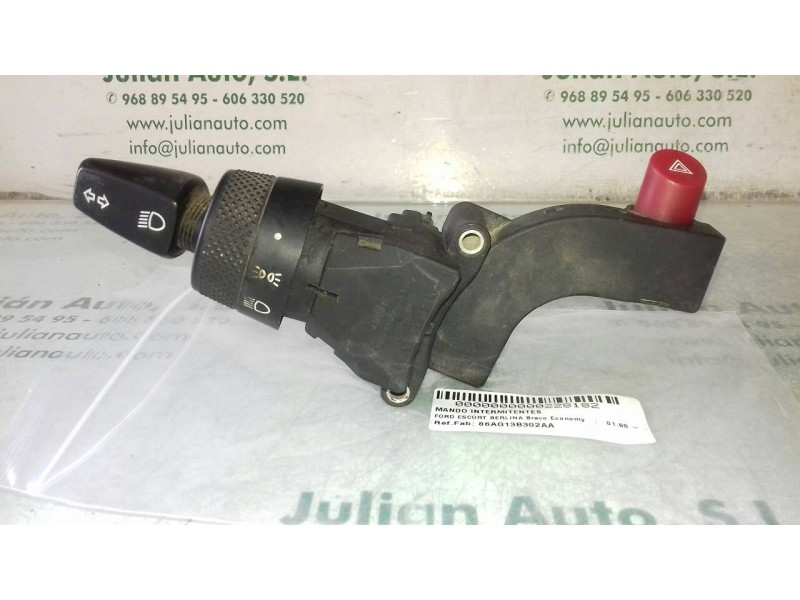 Recambio de mando luces para ford escort berlina bravo economy referencia OEM IAM 86AG13B302AA  