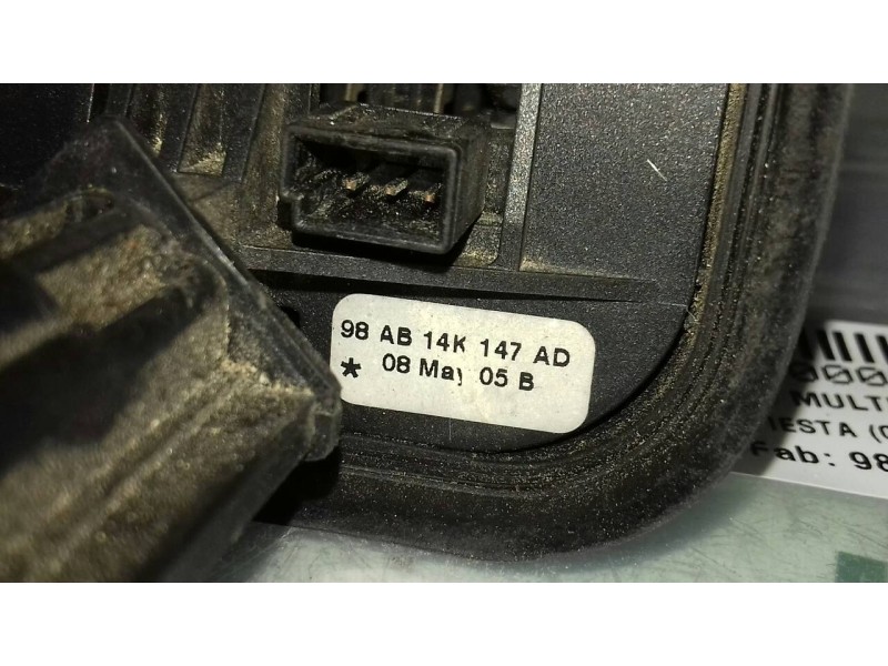 Recambio de mando multifuncion para ford fiesta (cbk) ambiente referencia OEM IAM 98AB14K147AD  MANDO RADIO