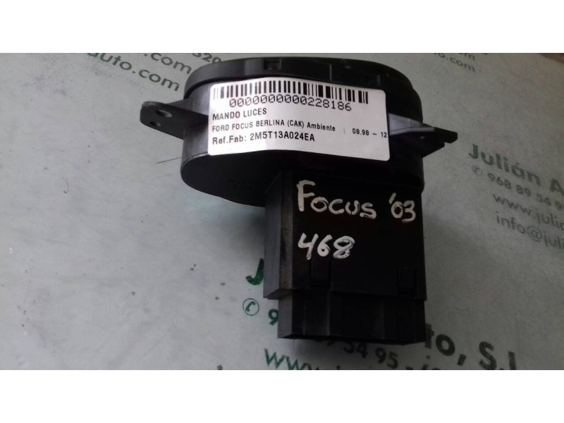 Recambio de mando luces para ford focus berlina (cak) ambiente referencia OEM IAM 2M5T13A024EA  