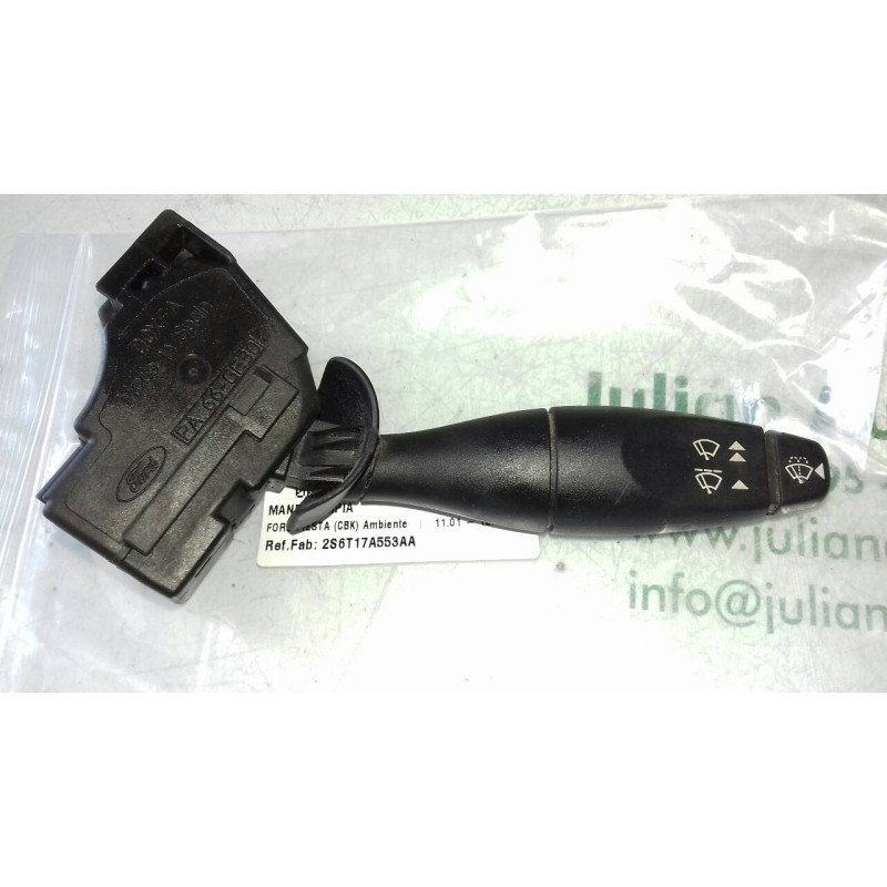 Recambio de mando limpia para ford fiesta (cbk) ambiente referencia OEM IAM 2S6T17A553AA  