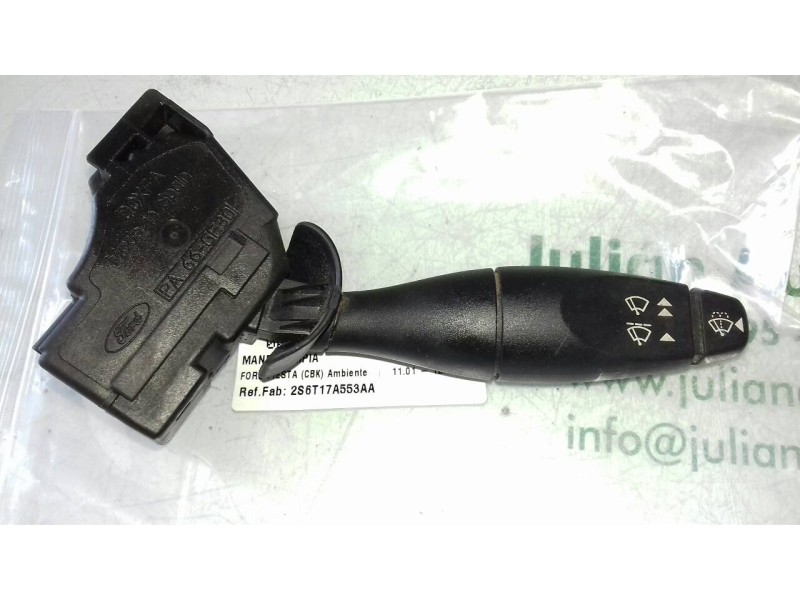 Recambio de mando limpia para ford fiesta (cbk) ambiente referencia OEM IAM 2S6T17A553AA  