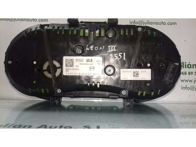 Recambio de centralita motor uce para seat leon st (5f8) reference referencia OEM IAM 04L907309B 0281018510 KIT - BOSCH