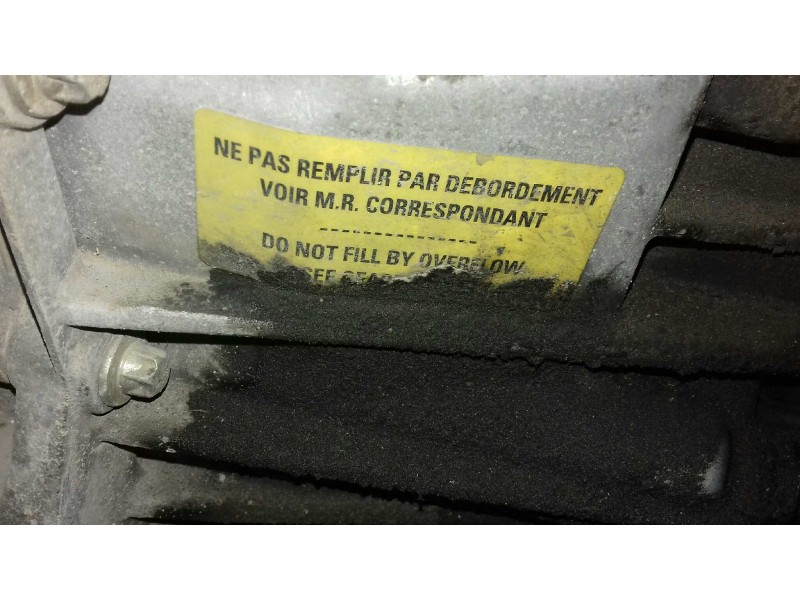 Recambio de caja cambios para renault laguna ii (bg0) authentique referencia OEM IAM PK6018  6 VELOCIDADES