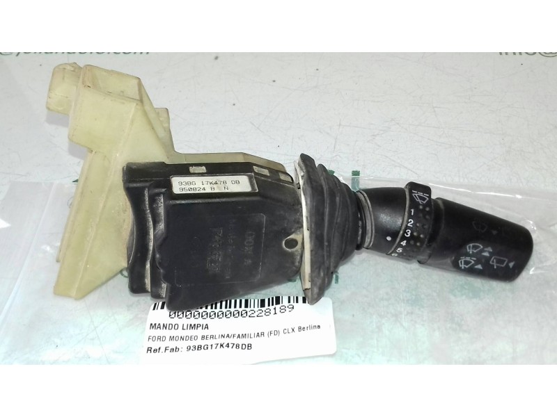 Recambio de mando limpia para ford mondeo berlina/familiar (fd) clx berlina referencia OEM IAM 93BG17K478DB  