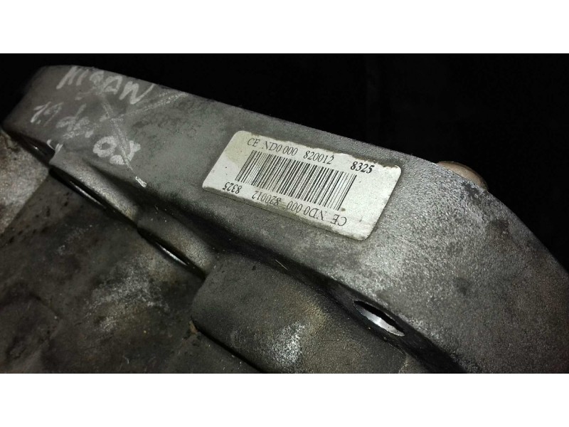 Recambio de caja cambios para renault megane ii berlina 5p confort dynamique referencia OEM IAM ND0000820012  6 VELOCIDADES