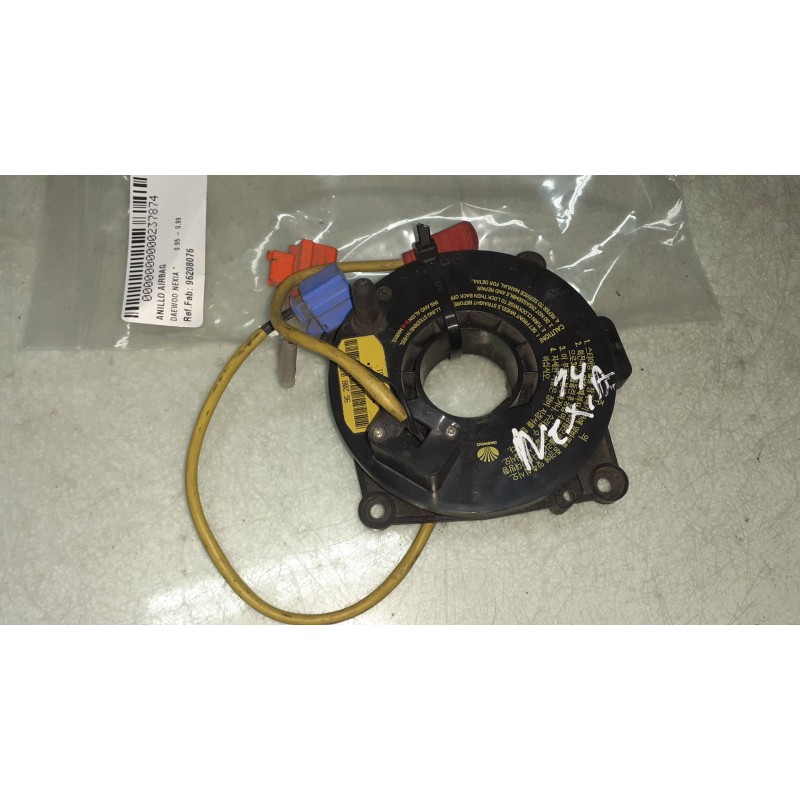 Recambio de anillo airbag para daewoo nexia referencia OEM IAM 96208076  