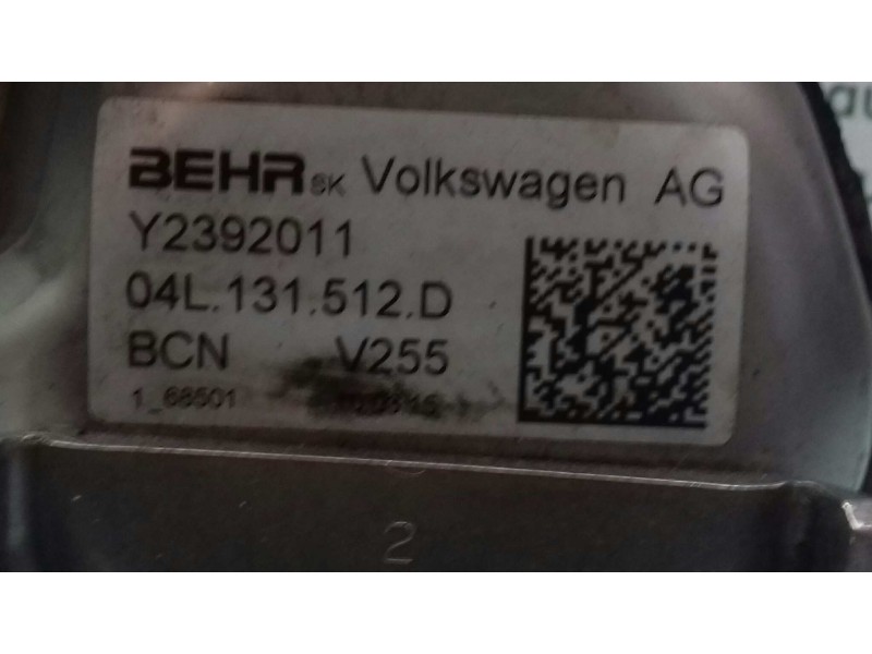 Recambio de valvula egr para seat leon st (5f8) reference referencia OEM IAM 04L131512D Y2392011 BEHR