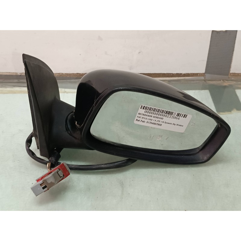 Recambio de retrovisor derecho para fiat stilo (192) 1.9 jtd 115 dynamic sky window referencia OEM IAM 01704607600  ELECTRICO