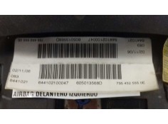 Recambio de airbag delantero izquierdo para fiat doblo cargo (223) 1.9 jtd sx furg. panorama referencia OEM IAM 605013568D 73543 2