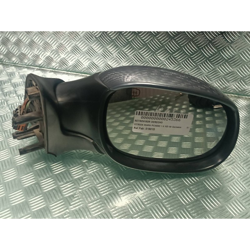 Recambio de retrovisor derecho para citroen xsara picasso 1.6 hdi 90 exclusive referencia OEM IAM 018015 028015 ELECTRICO