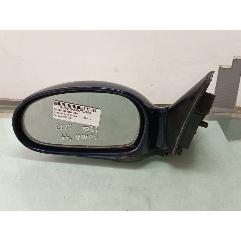 Recambio de retrovisor izquierdo para kia shuma 1.5 ls 4 berlina referencia OEM IAM 010133  ELECTRICO