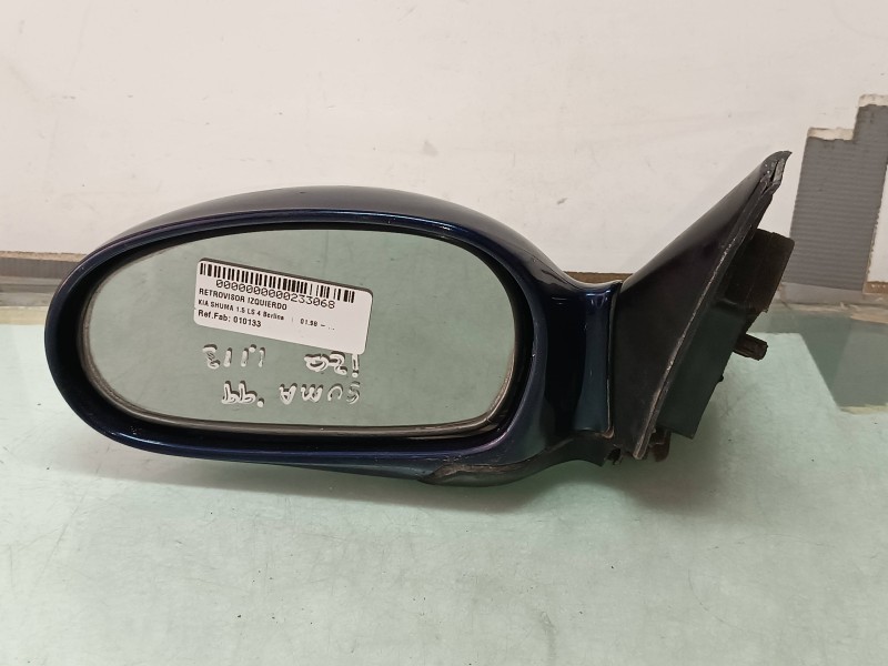 Recambio de retrovisor izquierdo para kia shuma 1.5 ls 4 berlina referencia OEM IAM 010133  ELECTRICO