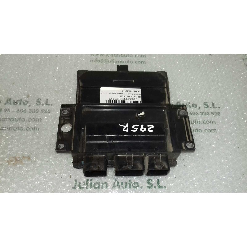 Recambio de centralita motor uce para renault megane ii berlina 5p dynamique referencia OEM IAM 8200334419 8200414354 R0410B24C