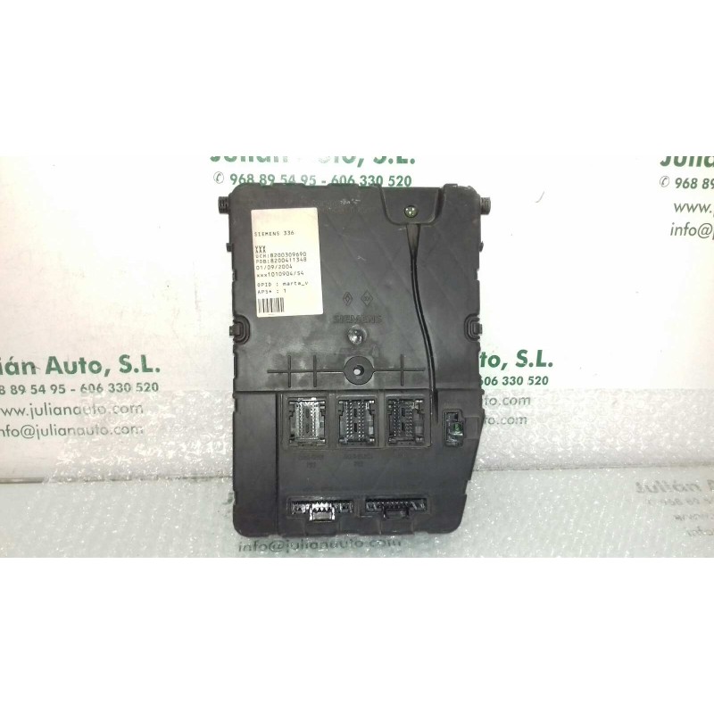 Recambio de modulo electronico para renault megane ii berlina 5p dynamique referencia OEM IAM 8200309690 S118400220D UCHX84N2