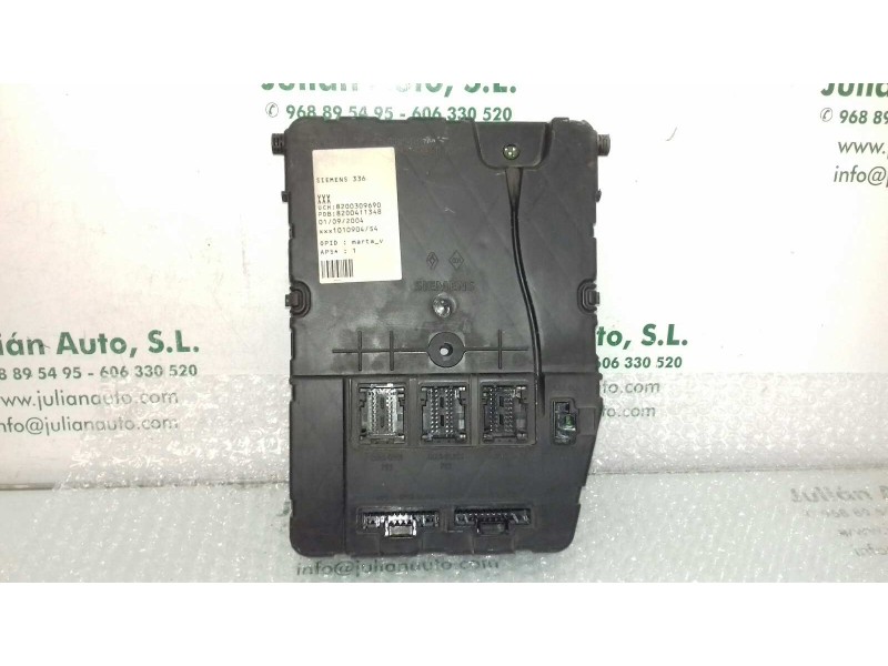 Recambio de modulo electronico para renault megane ii berlina 5p dynamique referencia OEM IAM 8200309690 S118400220D UCHX84N2