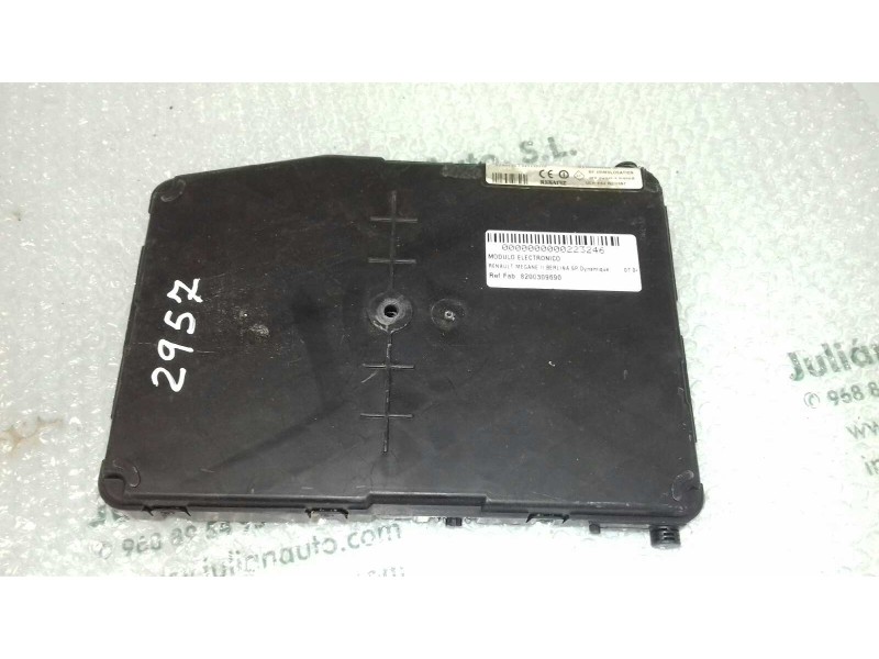 Recambio de modulo electronico para renault megane ii berlina 5p dynamique referencia OEM IAM 8200309690 S118400220D UCHX84N2