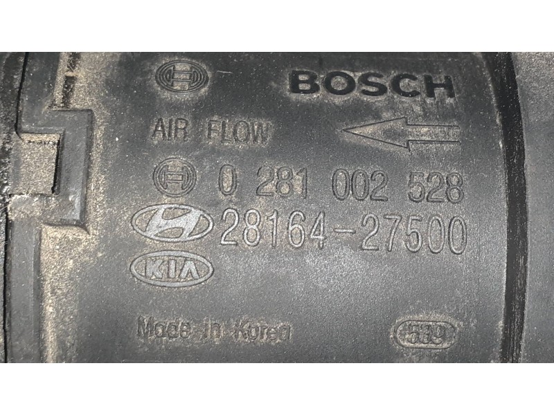 Recambio de caudalimetro para hyundai matrix (fc) 1.5 crdi gls referencia OEM IAM 0261002528 2816427500 BOSCH