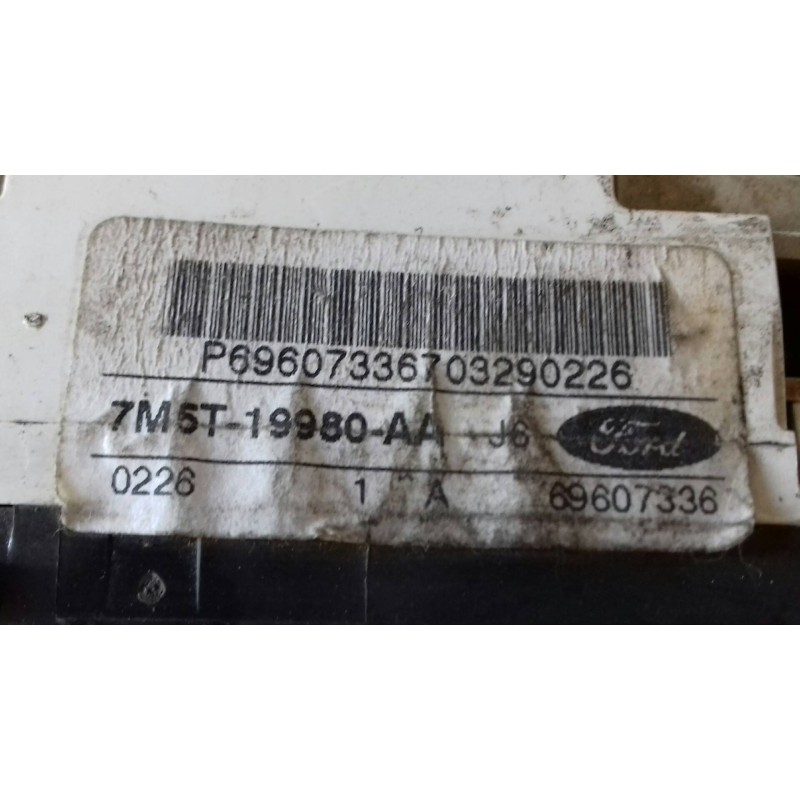 Recambio de mando calefaccion / aire acondicionado para ford focus berlina (cap) ambiente (d) referencia OEM IAM 7M5T19980AA 696