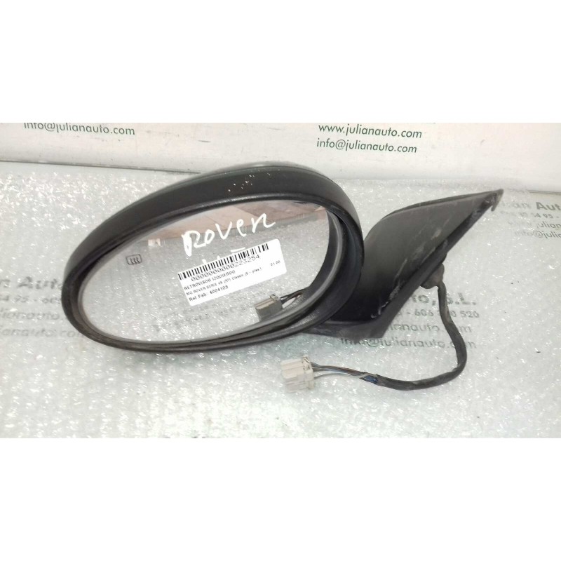 Recambio de retrovisor izquierdo para mg rover serie 45 (rt) classic (5-ptas.) referencia OEM IAM 4004103  ELECTRICO