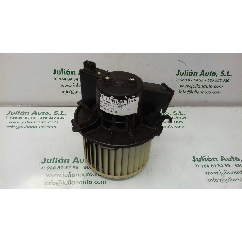 Recambio de ventilador calefaccion para peugeot 307 (s1) xn referencia OEM IAM 593220400  DENSO-MAGNETI MARELLI