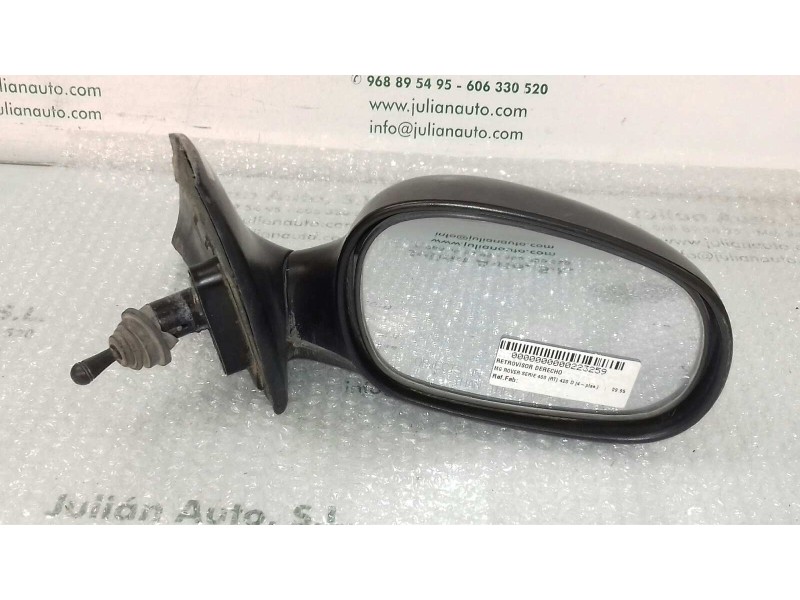 Recambio de retrovisor derecho para mg rover serie 400 (rt) 420 d (4-ptas.) referencia OEM IAM   MANUAL
