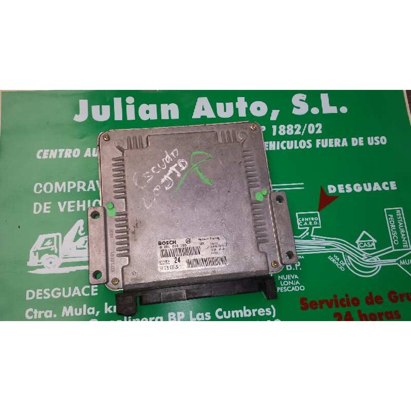 Recambio de centralita motor uce para fiat scudo (222) 2.0 jtd familiar (5 asientos) referencia OEM IAM 0281010165 9637089580 ED
