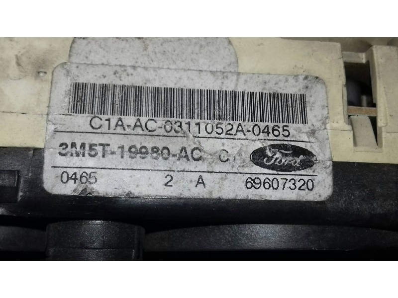 Recambio de mando calefaccion / aire acondicionado para ford focus c-max (cap) thunderbirds referencia OEM IAM 3M5T19980AC  