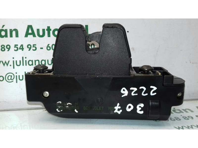 Recambio de cerradura maletero / porton para peugeot 307 (s1) xn referencia OEM IAM 9646091580  