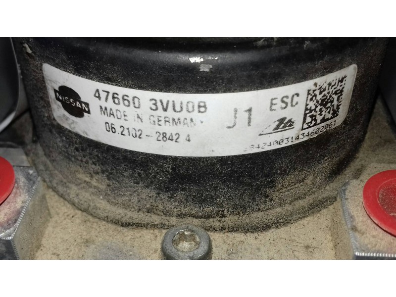 Recambio de abs para nissan note (e11e) acenta referencia OEM IAM 476603VU0B 06210969333 