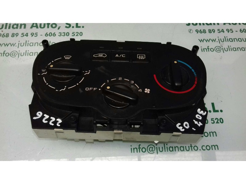 Recambio de mando calefaccion / aire acondicionado para peugeot 307 (s1) xn referencia OEM IAM 593240000 1848819141 MAGNETI MARE
