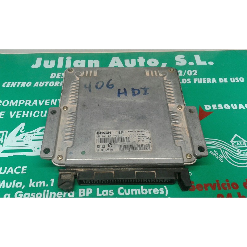 Recambio de centralita motor uce para peugeot 406 berlina (s1/s2) srdt referencia OEM IAM 0281001782 9634662880 EDC15C2 Recambio de centralita motor uce para peugeot 406 berlina (s1/s2) srdt referencia OEM IAM 0281001782 9634662880 EDC15C2