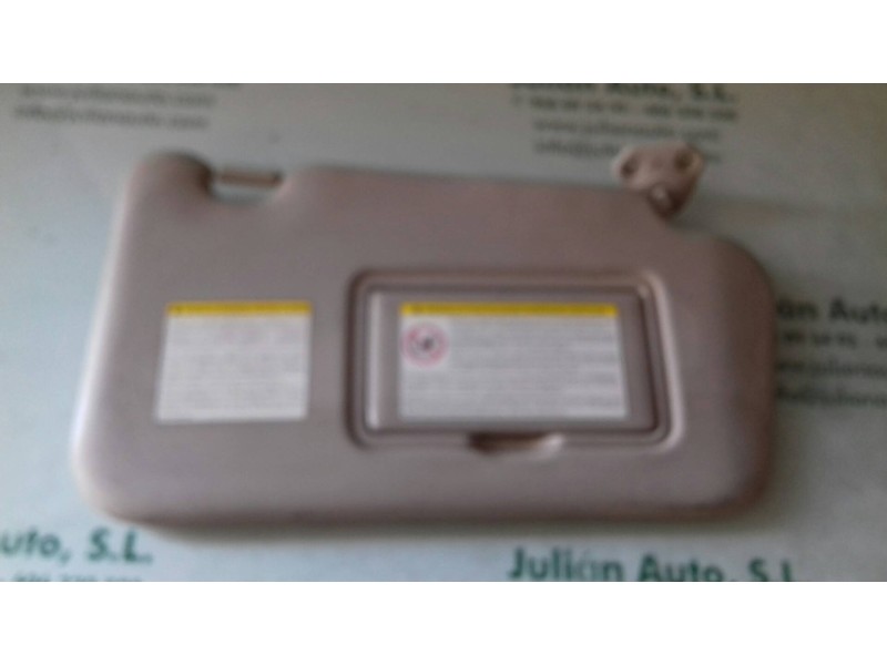 Recambio de parasol derecho para nissan juke (f15) acenta referencia OEM IAM   