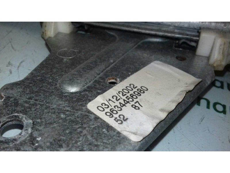 Recambio de elevalunas delantero izquierdo para peugeot 307 (s1) xn referencia OEM IAM 9634456980 9634457380 ELECTRICO