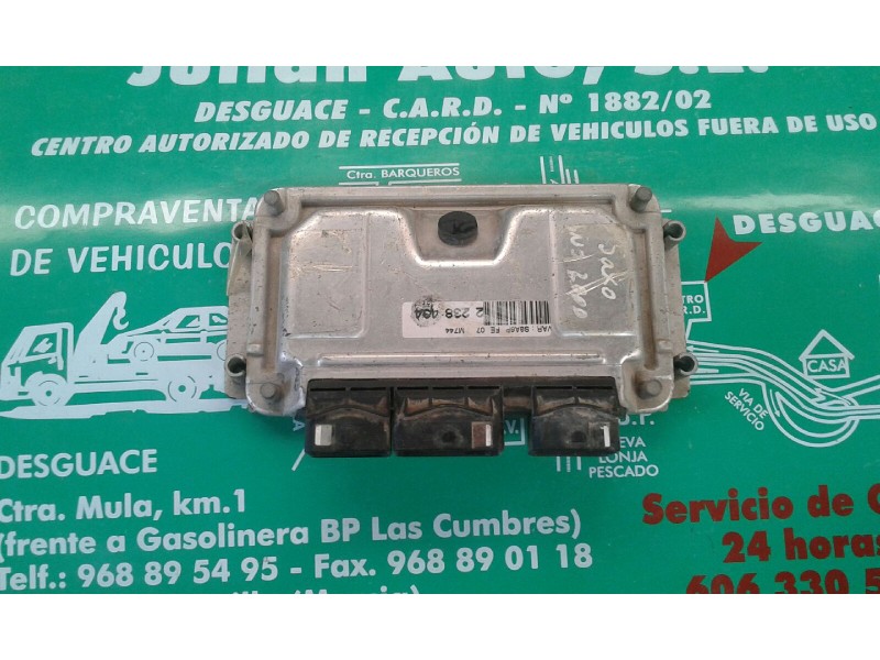 Recambio de centralita motor uce para citroen saxo 1.1 image referencia OEM IAM 0261206246 9637838780 M744