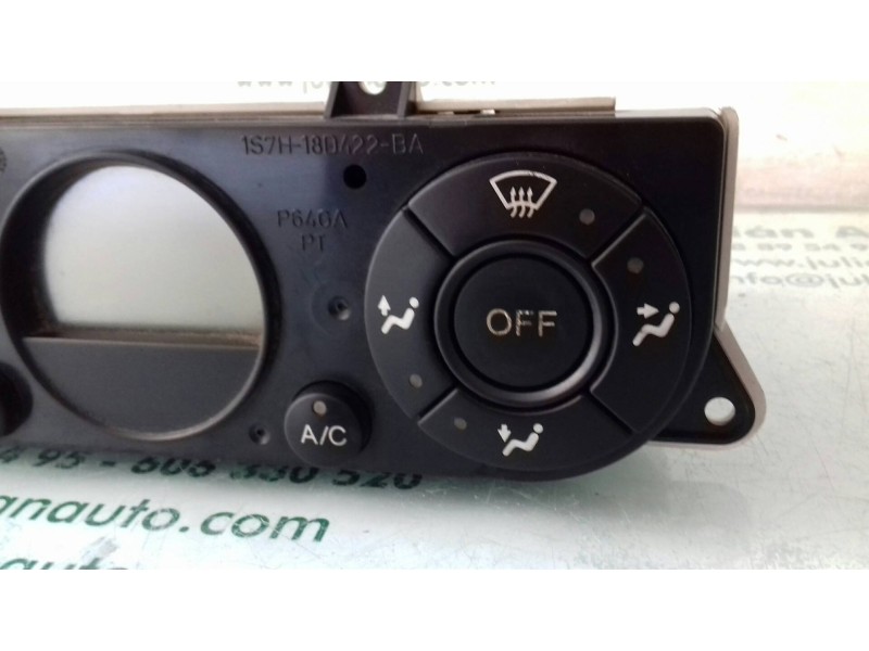 Recambio de mando climatizador para ford mondeo berlina (ge) ambiente referencia OEM IAM 1S7H18D422BA  
