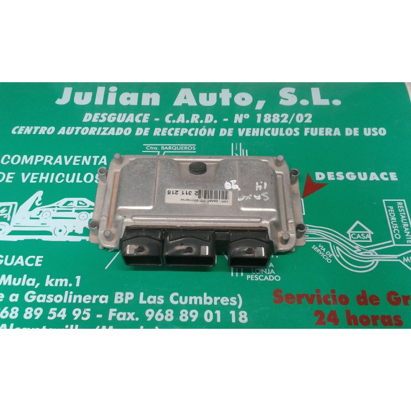 Recambio de centralita motor uce para citroen saxo 1.4 exclusive referencia OEM IAM 0261206246 9637838780 M744