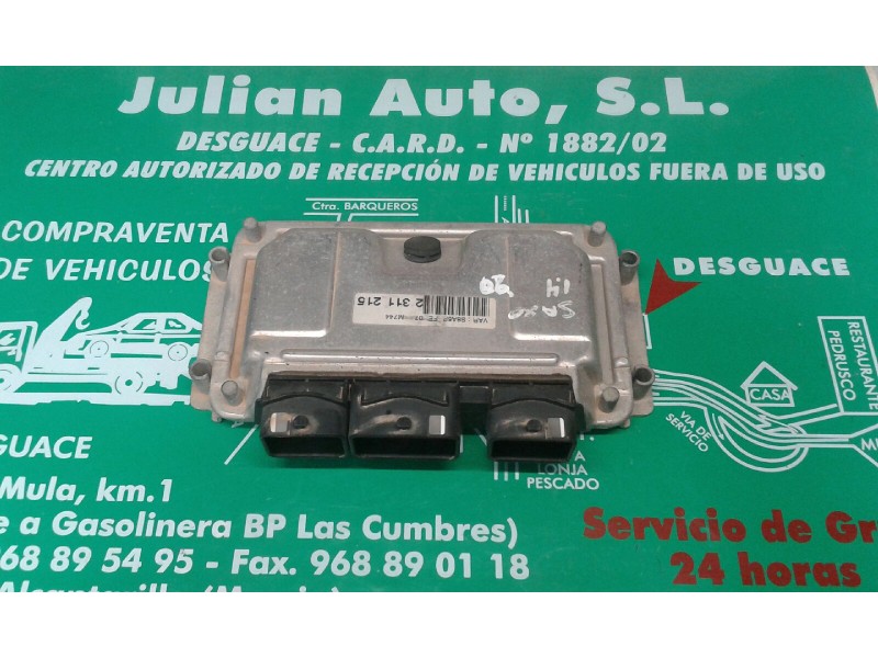 Recambio de centralita motor uce para citroen saxo 1.4 exclusive referencia OEM IAM 0261206246 9637838780 M744