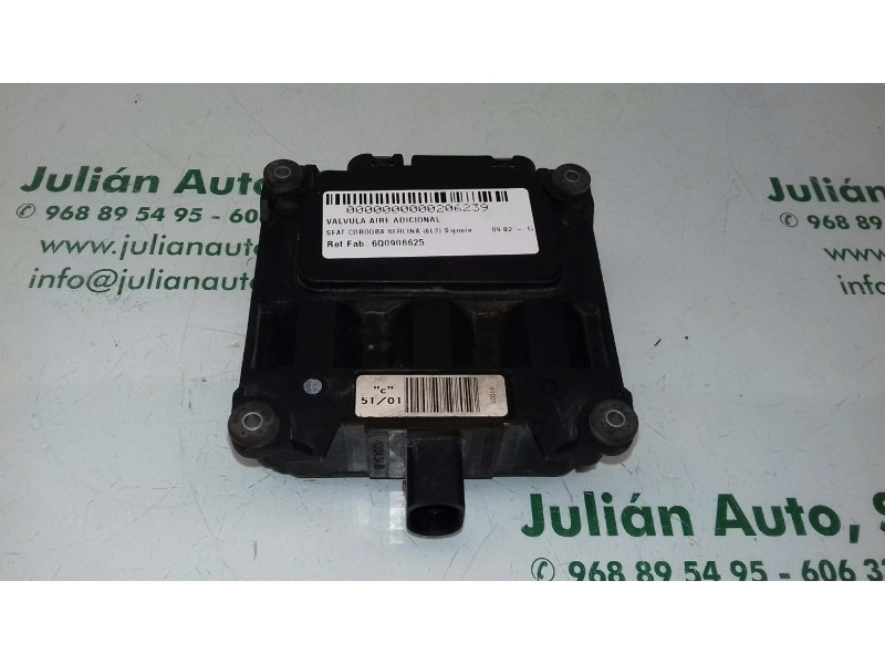 Recambio de valvula aire adicional para seat cordoba berlina (6l2) signo/a referencia OEM IAM 6Q0906625  