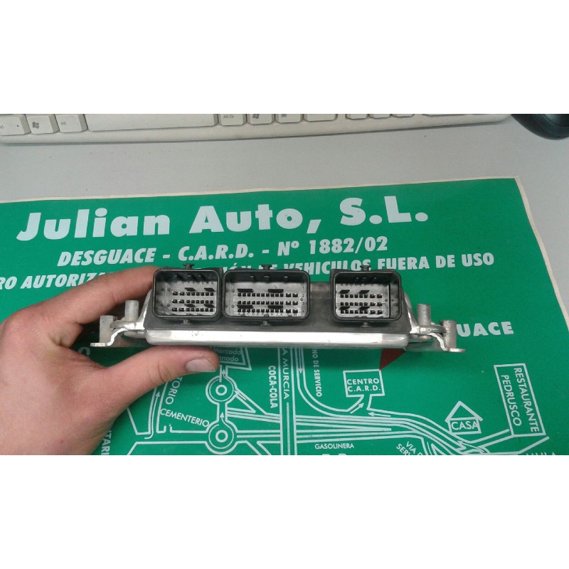 Recambio de centralita motor uce para citroen saxo 1.4 exclusive referencia OEM IAM 0261206246 9637838780 M744