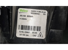 Recambio de faro antiniebla derecho para nissan qashqai (j10) acenta referencia OEM IAM 89206421 261508990A VALEO 2