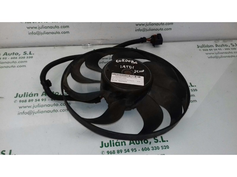 Recambio de electroventilador para seat cordoba berlina (6l2) signo/a referencia OEM IAM 6Q0959455L  DERECHO