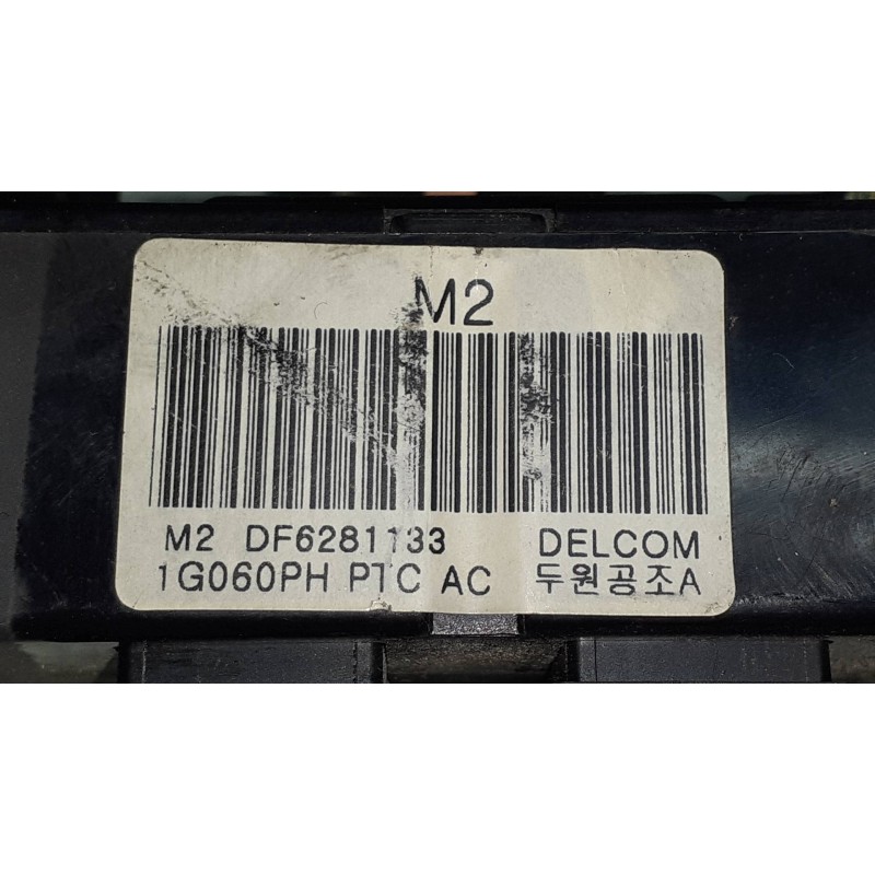 Recambio de mando calefaccion / aire acondicionado para kia rio 1.5 crdi active referencia OEM IAM 972501GXXX 1G060PH DELCOM