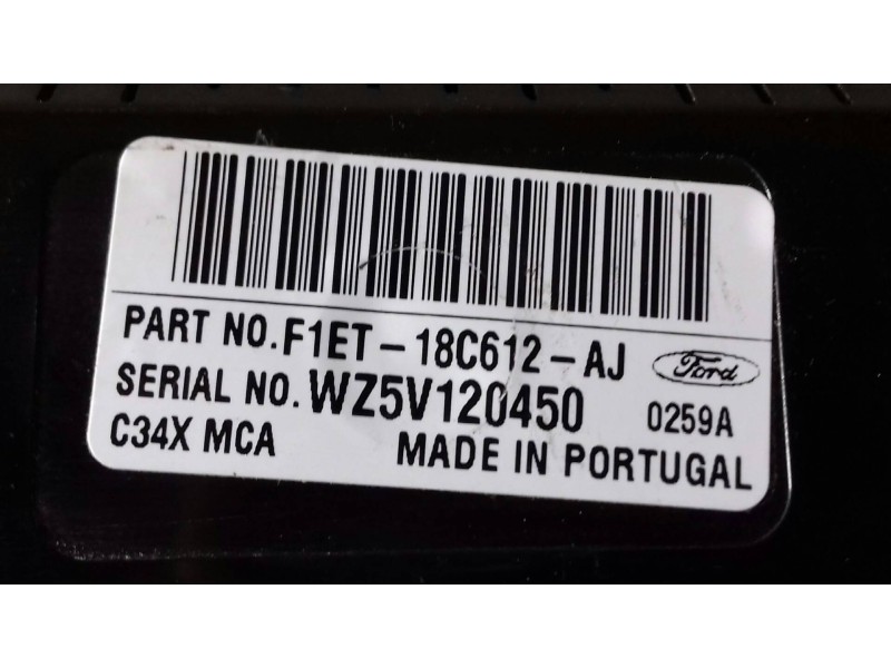 Recambio de mando climatizador para ford focus lim. titanium referencia OEM IAM F1ET18C612AJ WZ5V120450 