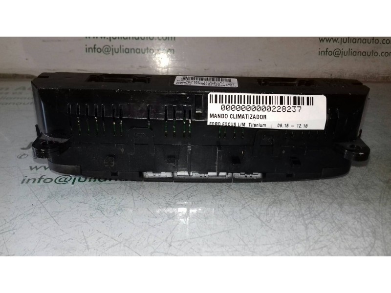 Recambio de mando climatizador para ford focus lim. titanium referencia OEM IAM F1ET18C612AJ WZ5V120450 